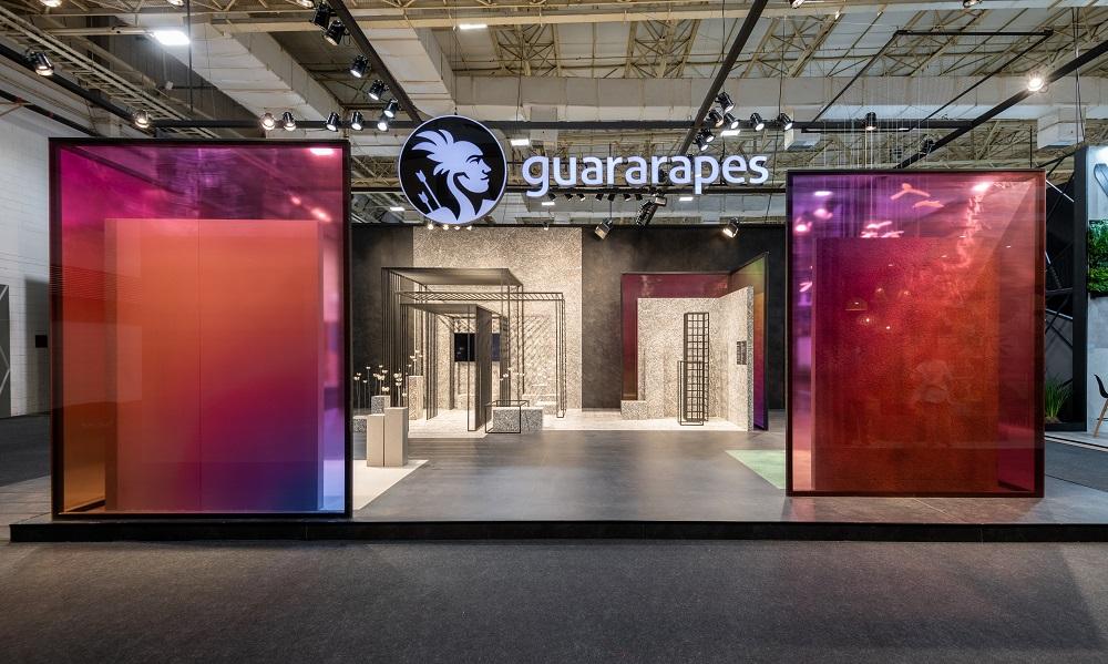 Guararapes participa da Expo Revestir com estande que provoca visitantes a explorarem novas perspectivas