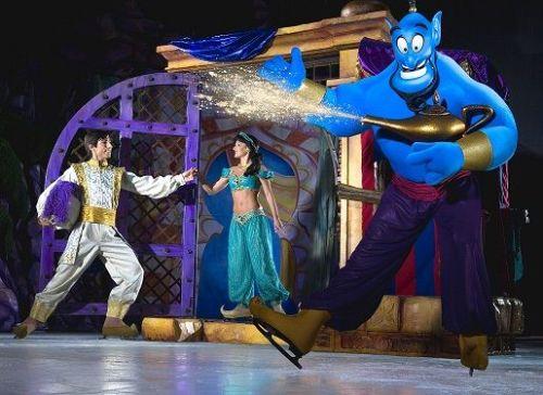 Aquecimento no gelo - Disney On Ice Em Busca dos Sonhos