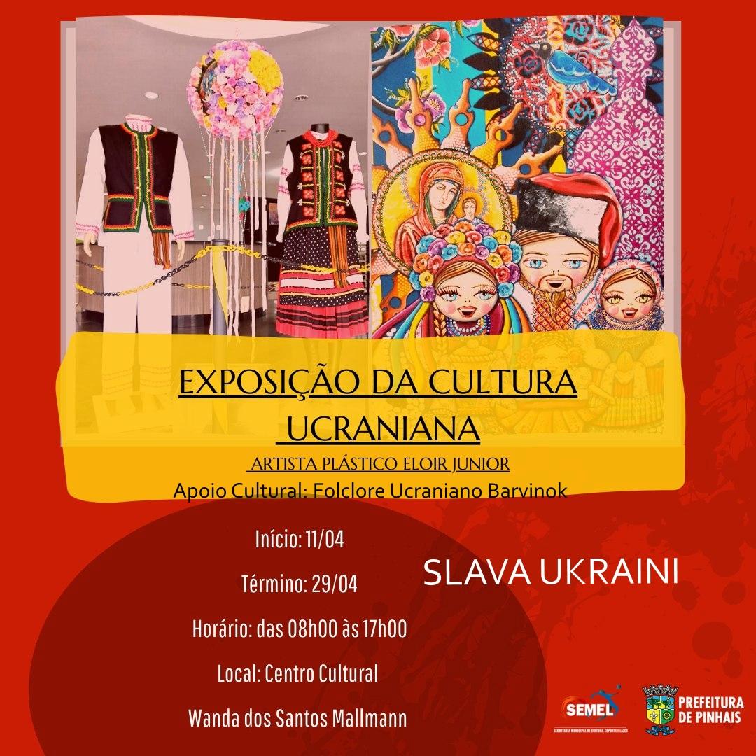 Exposição da Cultura Ucraniana, do artista Eloir Jr., acontece em Pinhais-PR
