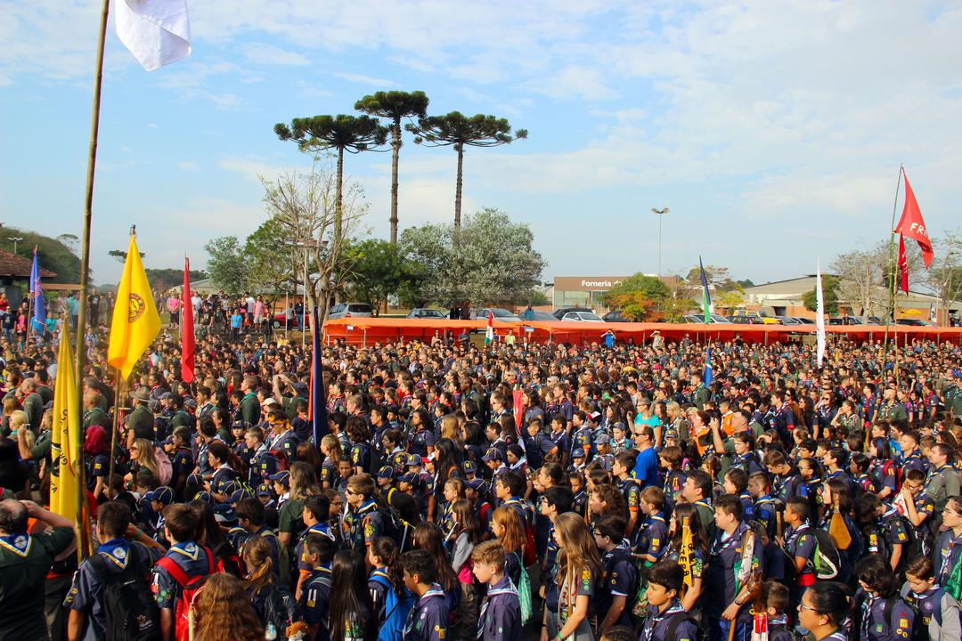 Santa Mônica recebe mais de 3 mil escoteiros paranaenses para os XXVII Jogos da Fraternidade