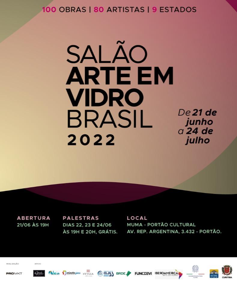 Curitiba será a capital brasileira da arte vidreira com mostra de 80 criadores