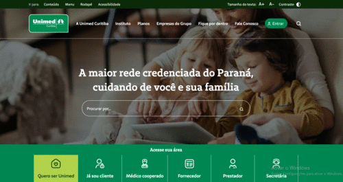 Unimed Curitiba lança portal mais moderno, seguro e intuitivo