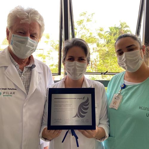 Pilar Hospital recebe certificação como referência no atendimento em AVC