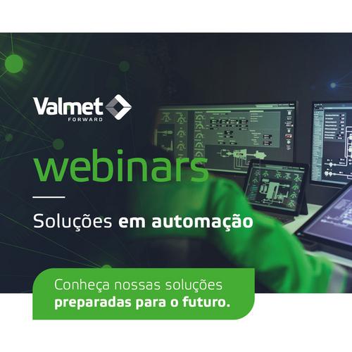 Valmet promove série de webinars gratuitos sobre soluções em automação, digitalização e Internet Industrial