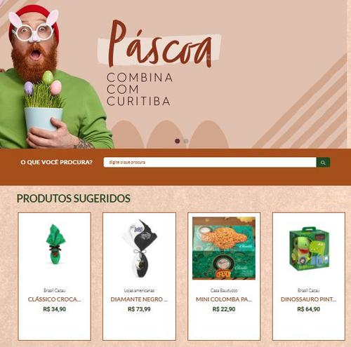 Páscoa do Shopping Curitiba tem vitrine virtual e delivery