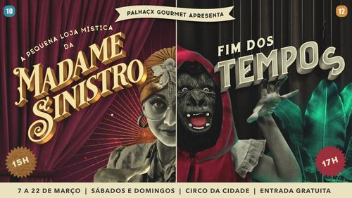 Em dose dupla: Circo da Cidade recebe dois espetáculos gratuitos de Circo-Teatro com o coletivo Palhaçx Gourme