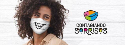 Novozymes doa máscaras do projeto Contagiando Sorrisos para crianças e adolescentes
